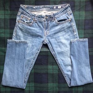 Miss Me Blue Skinny Jeans 28x30 EUC